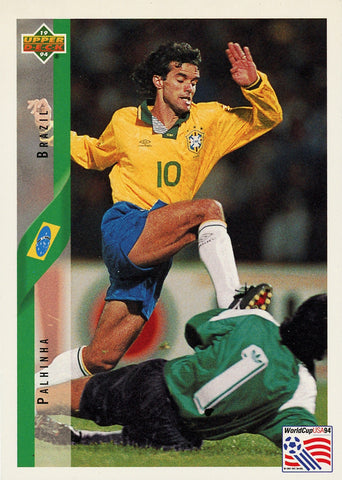 Palminha Brazil Upper Deck #78 World Cup USA '94 Soccer Sport Card