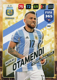 Nicolas Otamendi Argentina FIFA 365 #342 Soccer Sport Card