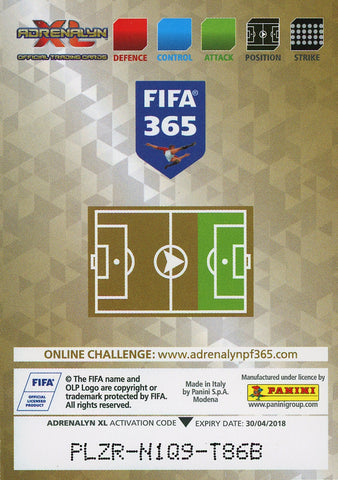 Sergio Aguero Argentina FIFA 365 #348 Soccer International Star Sport Card