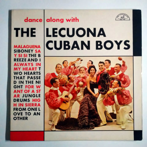 The Lecuona Cuban Boys – Dance Along With The Lecuona Cuban Boys 12" LP Vinyl