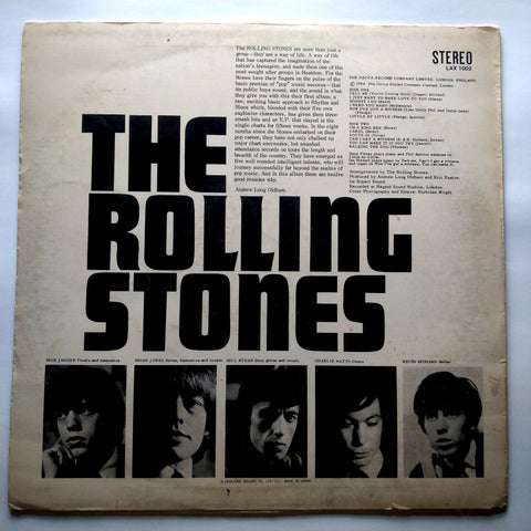 The Rolling Stones – The Rolling Stones LAX 1002 Vinyl LP 12'' Record