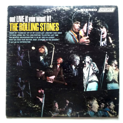 The Rolling Stones – Got Live If You Want It! PS 493 Vinyl LP 12'' Record