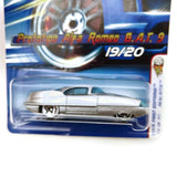 Hot Wheels 2005 First Editions, Prototipo Alpha Romeo 19/20 #019, Silver, NEW