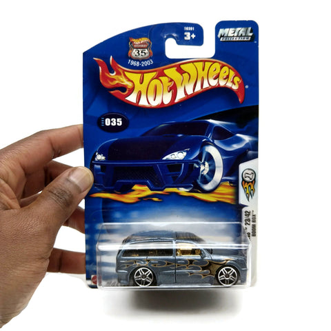 Hot Wheels 2003 First Editions 23/42 Boom Box #035, Blue, NEW