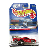 Hot Wheels 1998 First Editions Tom Jam #25 of 40 Cars, Red, NEW
