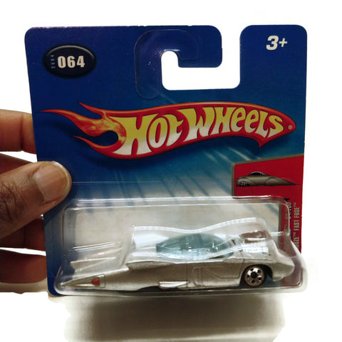 Hot Wheels 2004 First Editions 64/100 Crooze Fast Fuse #064, Silver, NEW