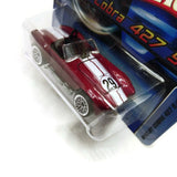 Hot Wheels Cars Shelby Cobra 427 S/C #160, Red, NEW