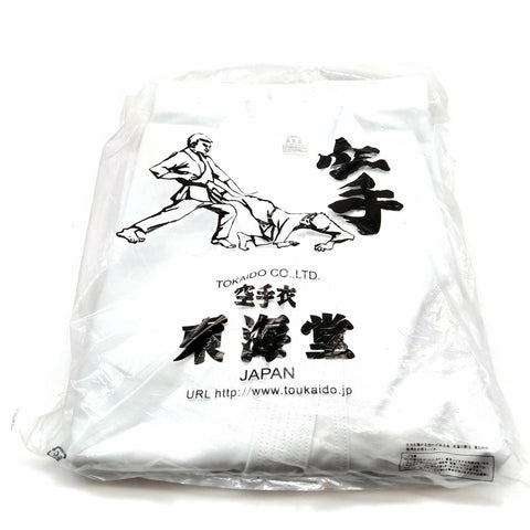 Karate Uniform Japanese Tokaido Heavyweight Size 6 NEW Embroidered in Black