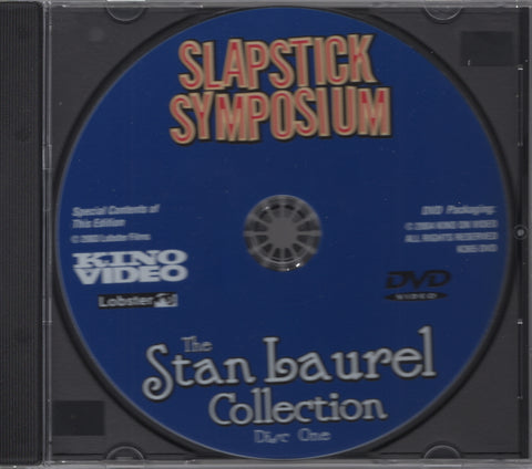 The Stan Laurel Collection Slapstick Symposium Disc One DVD