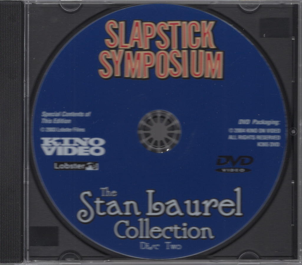 The Stan Laurel Collection Slapstick Symposium Disc Two DVD
