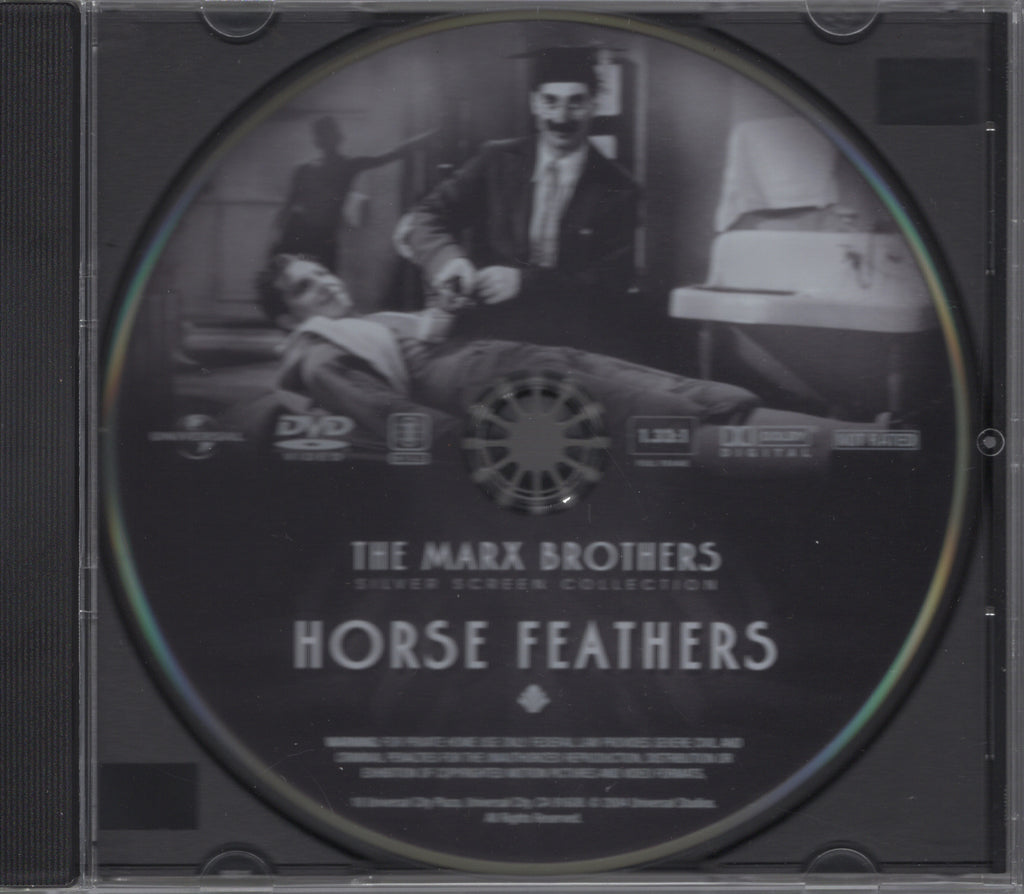 Horse Feathers Disc The Marx Brothers Silver Screen Collection DVD