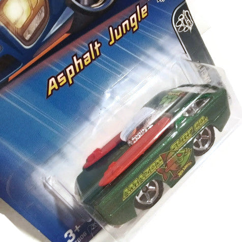 Hot wheels : 2006 First Edition : Asphalt Jungle - 4 Of 5. Green