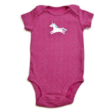 Carter's Baby Girls Unicorn 3 Months OutFit Bodysuit Short One Piece Pink