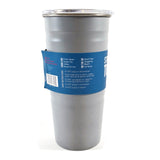 Stainless Steel Tumbler BPA Free For Cold Drinks 32 oz Gray NEW