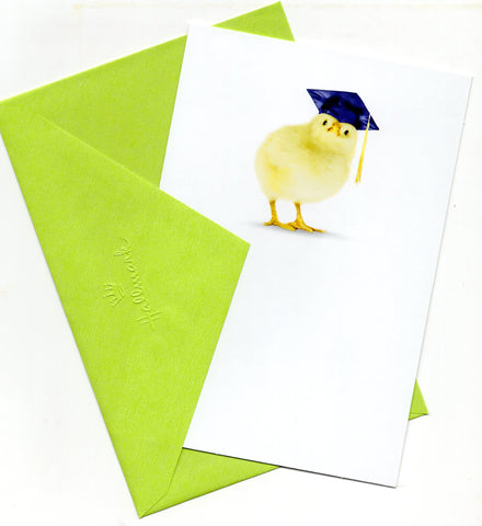 Happy Graduation Wishes Greeting Card Little Chick