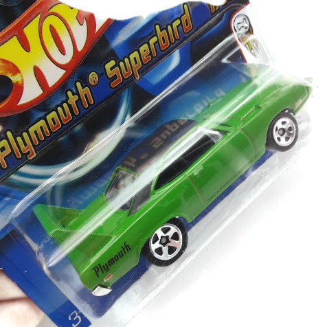 Hot wheels 2006 First Edition '70 Plymouth Superbird 1/38 Green Toy Collection