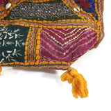 Vintage Hippie Hobo Purse Shoulder Crossbody Drop Cotton Handmade Bag
