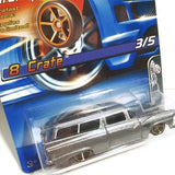 Hot wheels : 2006 First Edition : 8 Crate - Faster than ever  - 3 Of 5. Gray