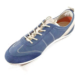Geox Women's Sneakers D Vega 8 Walking Comfort Fashion Shoes Steel Blue Size 10