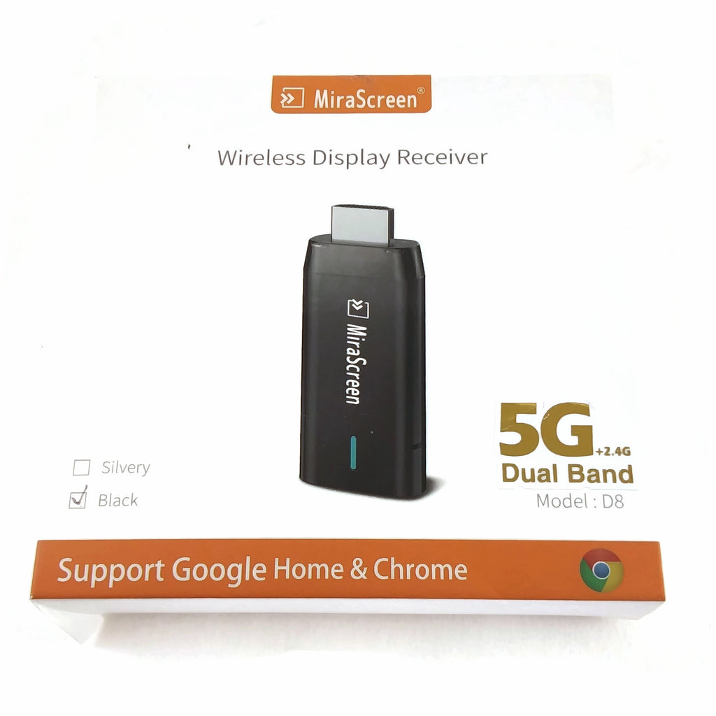 Wireless Display Receiver 5G+2.4G WiFi Display Dongle NEW