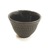 Japanese Tea Cups Set Of Two Black