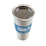 Stainless Steel Tumbler BPA Free For Cold Drinks 32 oz Gray NEW