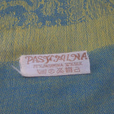 Pashmina Shawl Women Paskmlna Paisley Jacquard Wrap Turquoise/Gold Holiday Gift