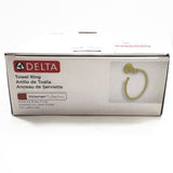 Delta Victorian Collection Towel Ring in Polished Brass Finish 75046-PB NEW