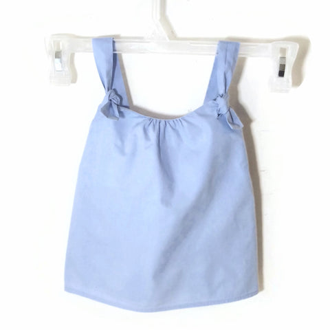Baby Girl Summer Top Infant Girls Sleeveless Summer Dress Shirt Light Blue 4M