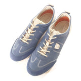 Geox Women's Sneakers D Vega 8 Walking Comfort Fashion Shoes Steel Blue Size 10