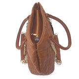 Women's Fashion Tote Shoulder Bag Purse Wallet HandBag Brown