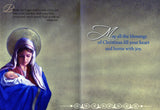 Virgin Marry Holding Baby Jesus Greeting Card "God is With Us" Matthew 1:23