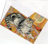 Beautiful Cat Cat Collection Blank Art Greeting Cards for Any Occasion Cat Lover