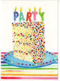 Trader Joe's Birthday Cake Wishes Greeting Cards New Lot of 3