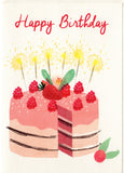 Trader Joe's Birthday Cake Wishes Greeting Cards New Lot of 3