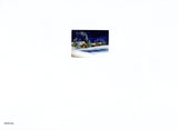 Silent Night Shiny Glowing Star Snowy Christmas Blessings Holiday Seasons Greeting Card