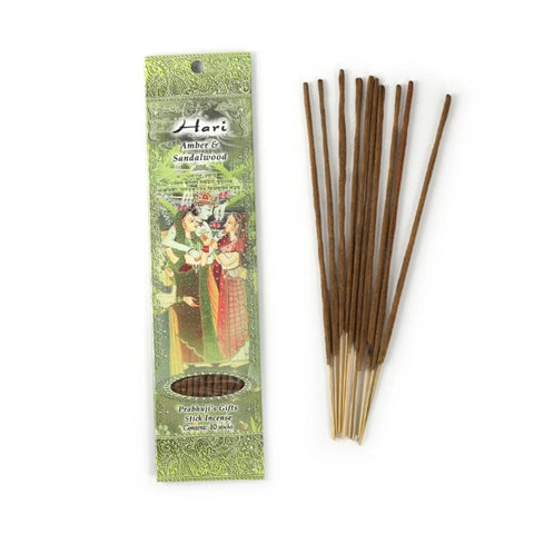 Hari Incense Sticks Purifying Amber and Sandalwood Home Fragrance