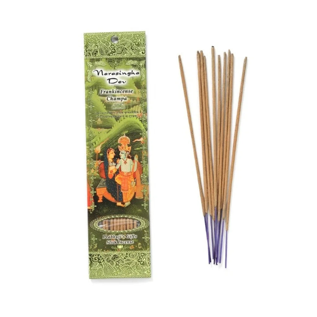 Narasingha Dev Incense Sticks Purifying Frankincense Champa Home Fragrance Aroma