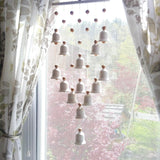 Handmade Ceramic Wind Chimes Wind Bells Garden Chime Hanging Bell Deco Vintage
