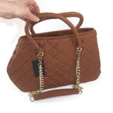 Women's Fashion Tote Shoulder Bag Purse Wallet HandBag Brown