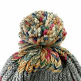 Winter Hat 100% Wool Knitted Handmade Unisex Warm Cap Skull Beanie Pastels Gift